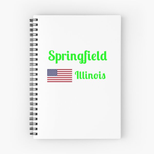Item preview, Springfield Illinois - Stylish Prints, designed and sold by Fleetwood1994.