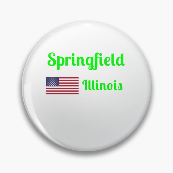 Item preview, Springfield Illinois - Stylish Prints, designed and sold by Fleetwood1994.