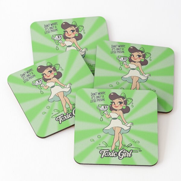 Item preview, Vintage Toxic Girl Art - Funny Cartoon Design designed and sold by helloritadear.