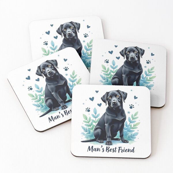 Item preview,  Black Labrador Retriever, man's best friend designed and sold by venavar.