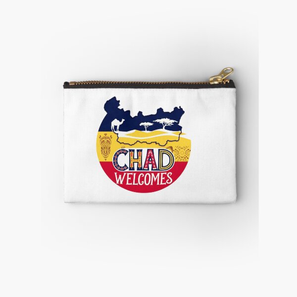 Item preview, Chad Czad Welcomes Flag Map N'Djamena designed and sold by AnimalsDH305.