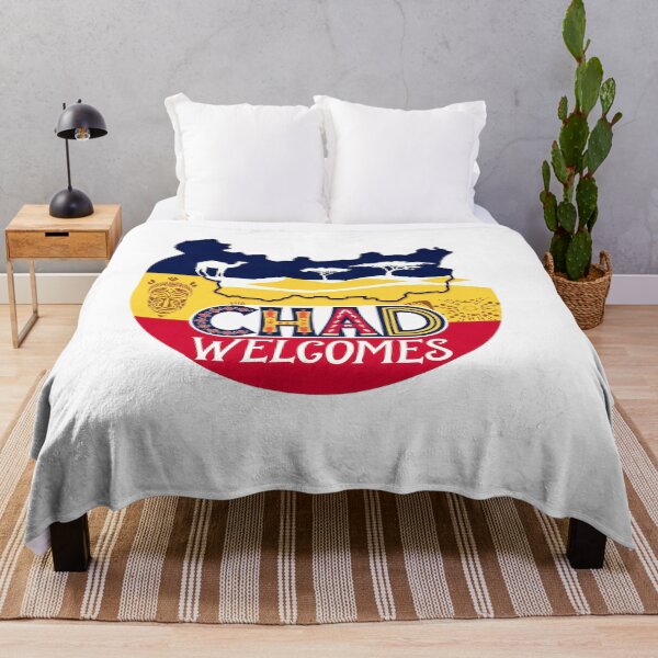 Item preview, Chad Czad Welcomes Flag Map N'Djamena designed and sold by AnimalsDH305.
