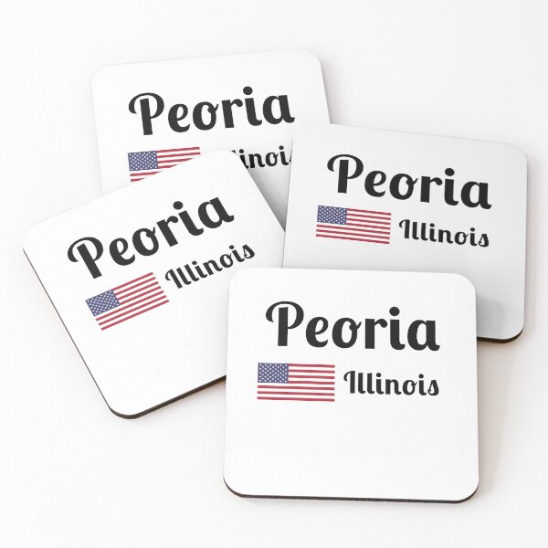 Item preview, Peoria Illinois - Stylish Prints, designed and sold by Fleetwood1994.