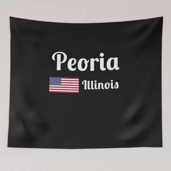 Item preview, Peoria Illinois - Stylish Prints, designed and sold by Fleetwood1994.