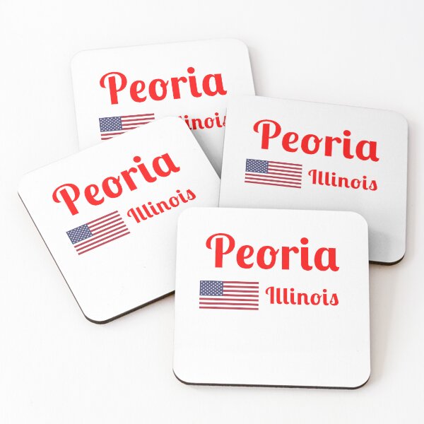 Item preview, Peoria Illinois - Stylish Prints, designed and sold by Fleetwood1994.