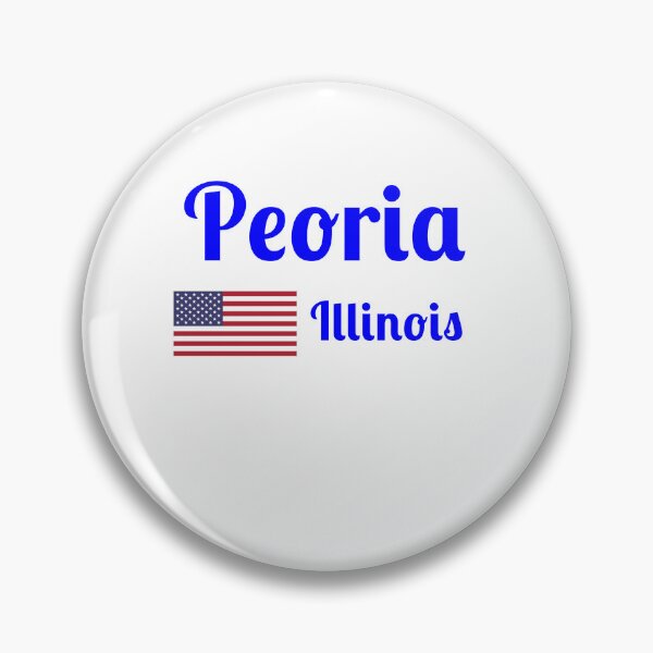 Item preview, Peoria Illinois - Stylish Prints, designed and sold by Fleetwood1994.