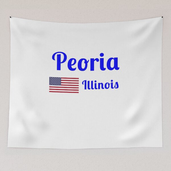 Item preview, Peoria Illinois - Stylish Prints, designed and sold by Fleetwood1994.