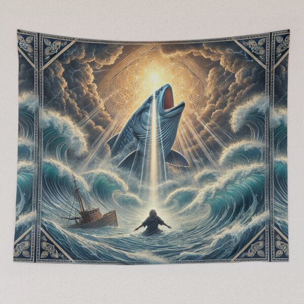 Item preview, Jonah and the Great Fish designed and sold by Meta2Physical.