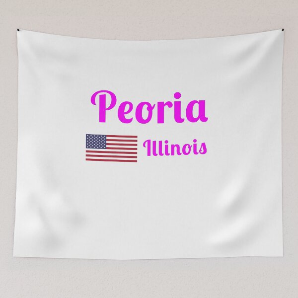 Item preview, Peoria Illinois - Stylish Prints, designed and sold by Fleetwood1994.