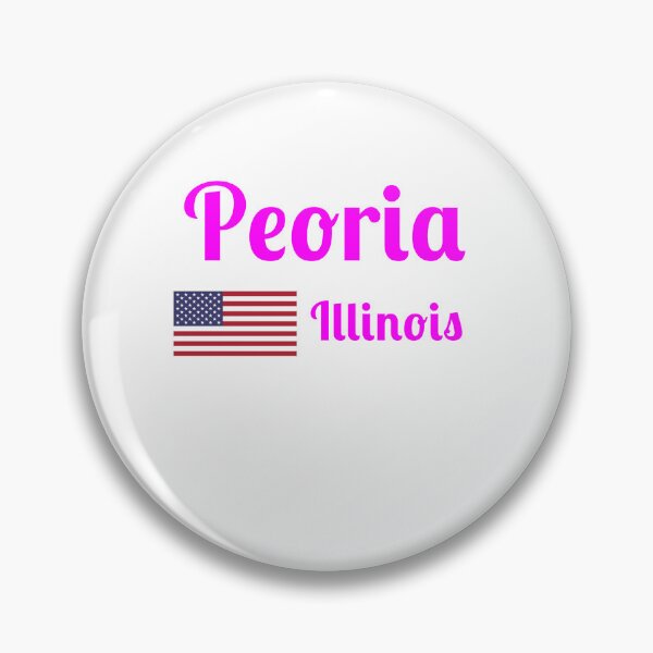 Item preview, Peoria Illinois - Stylish Prints, designed and sold by Fleetwood1994.