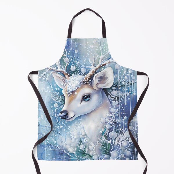 Item preview, Deer in winter decoration. designed and sold by MagelliShop.