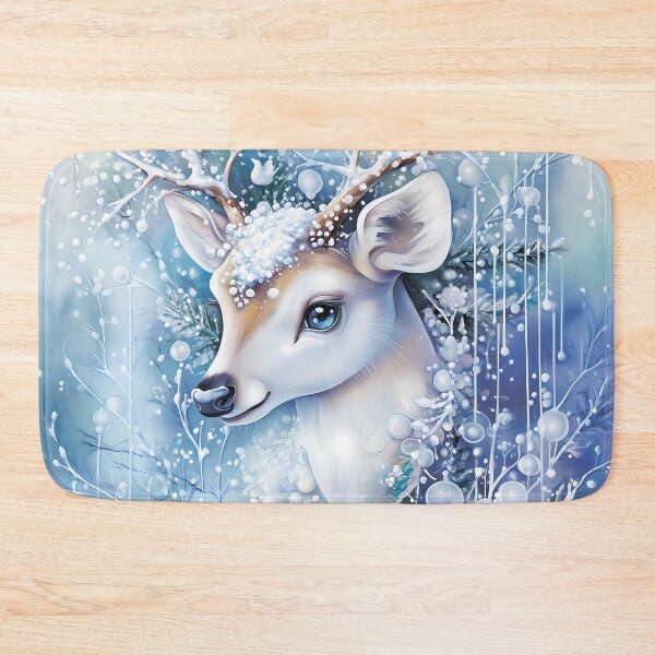 Item preview, Deer in winter decoration. designed and sold by MagelliShop.