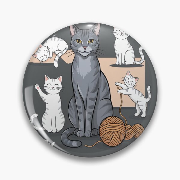 Aperçu de l'œuvre T-shirt essentiel Gary et les chats de la maison créée et vendue par CeylonBatik.
