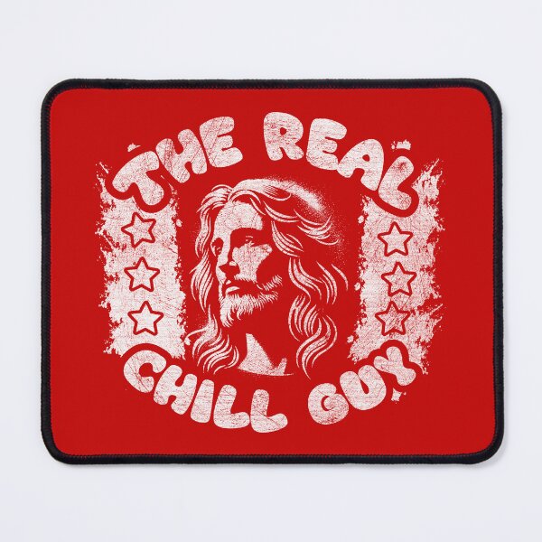 Item preview, The Real Chill Guy - Jesus Face Minimalist Design | Christian Humor Apparel designed and sold by ZechJohnRB.