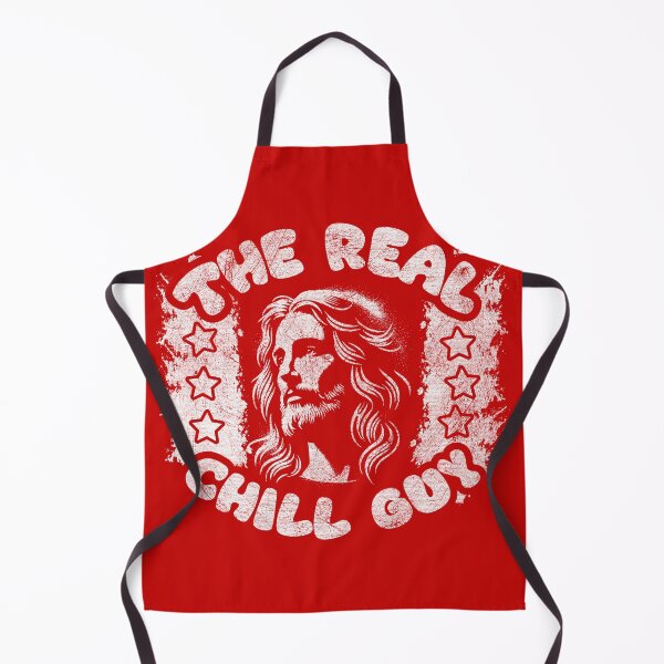 Item preview, The Real Chill Guy - Jesus Face Minimalist Design | Christian Humor Apparel designed and sold by ZechJohnRB.