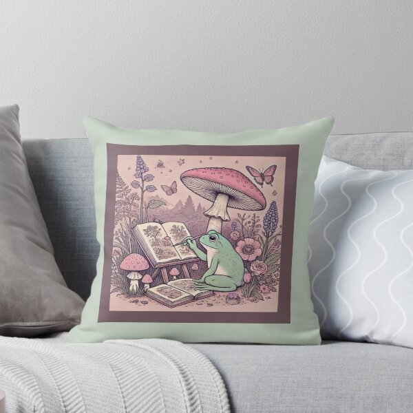 Item preview, Frogcore / cottagecore, the illustrator frog, botanical garden  designed and sold by coloursforkids.