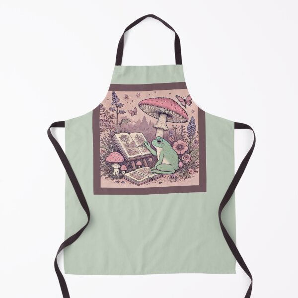 Item preview, Frogcore / cottagecore, the illustrator frog, botanical garden designed and sold by coloursforkids.