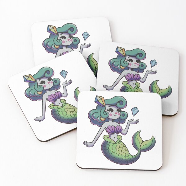 Item preview, Retro Mermaid Illustration - Vintage Siren Art Print designed and sold by helloritadear.