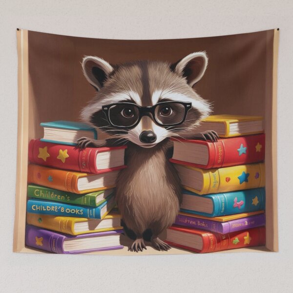 Item preview, Cute racoon designed and sold by milena-d98.
