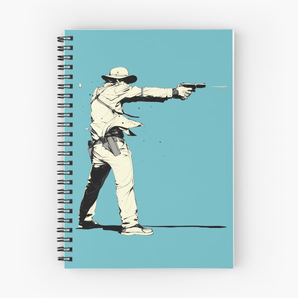 Item preview, Minimalist Shooter – Stylish and Dynamic Gun Art designed and sold by Windy-market.