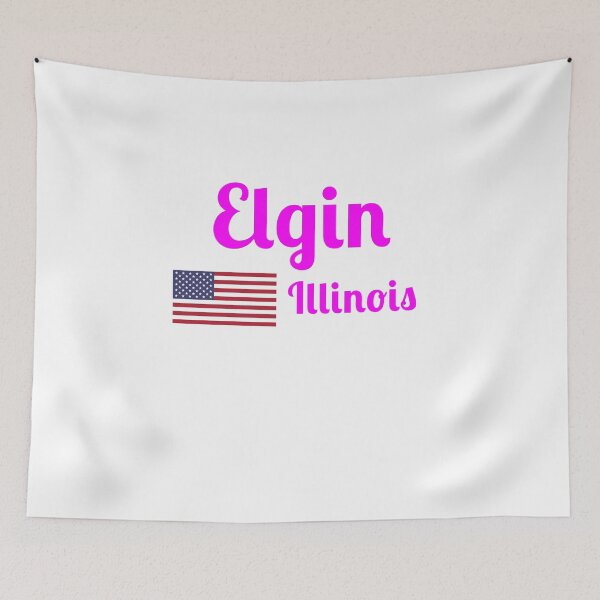 Item preview, Elgin Illinois - Stylish Prints, designed and sold by Fleetwood1994.