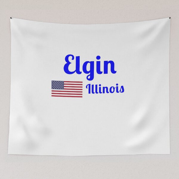 Item preview, Elgin Illinois - Stylish Prints, designed and sold by Fleetwood1994.