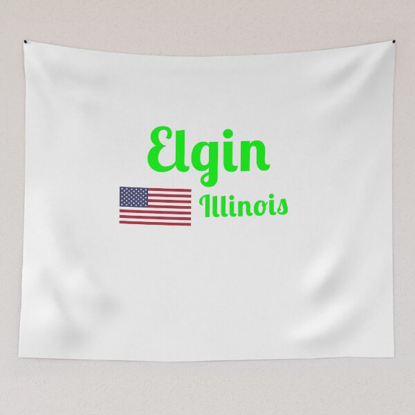 Item preview, Elgin Illinois - Stylish Prints, designed and sold by Fleetwood1994.