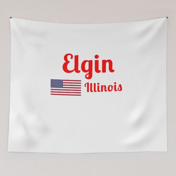 Item preview, Elgin Illinois - Stylish Prints, designed and sold by Fleetwood1994.