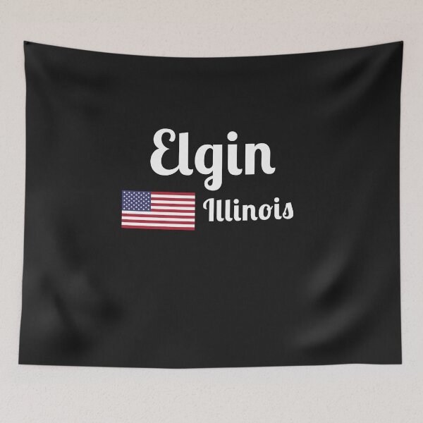 Item preview, Elgin Illinois - Stylish Prints, designed and sold by Fleetwood1994.