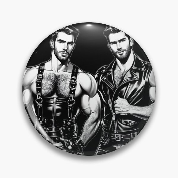 Artikelvorschau, Leather Daddies Gay Leder Bar Pride Grafikdesign entworfen und verkauft von ItsAKinkThing.