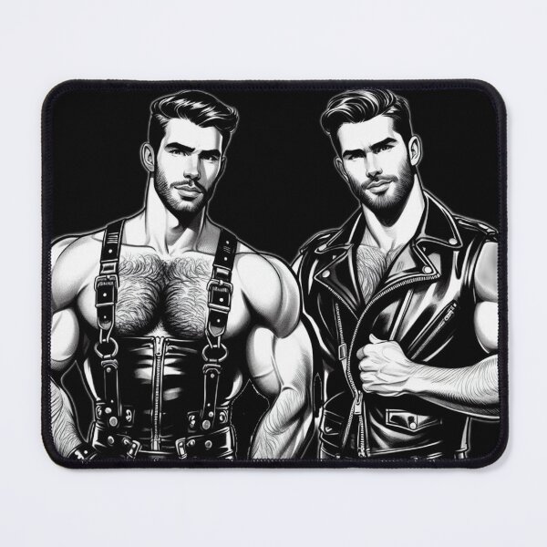 Item preview, Leather Daddies Gay Leder Bar Pride Graphic Design designed and sold by ItsAKinkThing.
