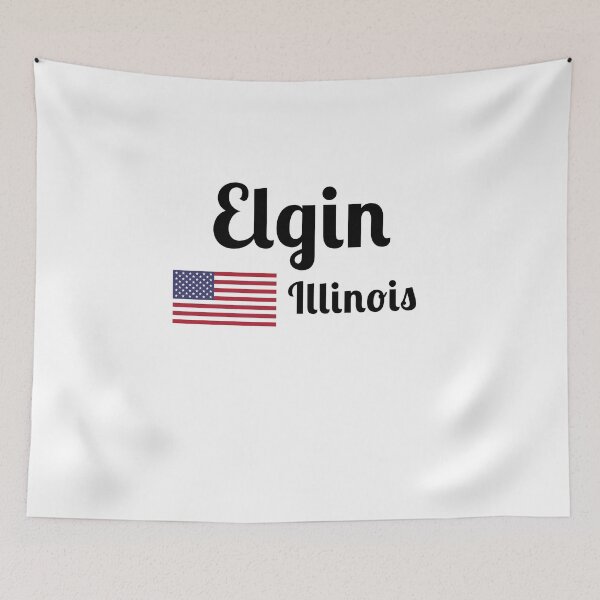 Item preview, Elgin Illinois - Stylish Prints, designed and sold by Fleetwood1994.