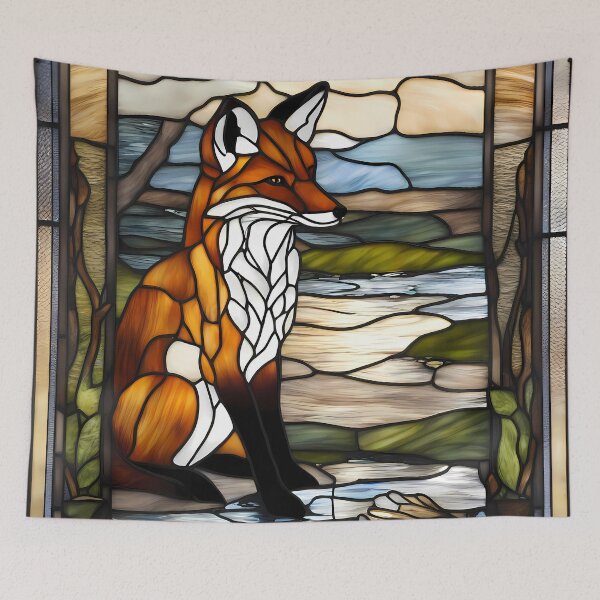 Item preview, Handsome Fox by Creek designed and sold by CalmnessbyChoice.