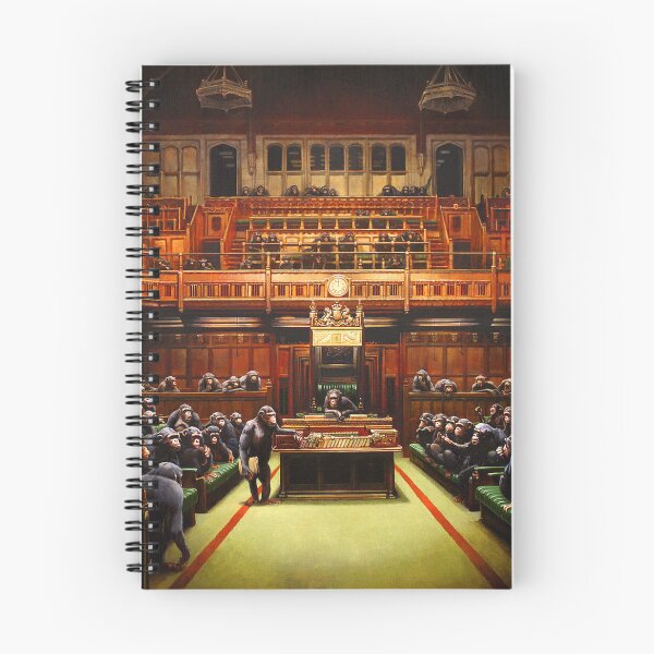 Item preview, Banksy Monkey Parliament designed and sold by SummerlandsArt.