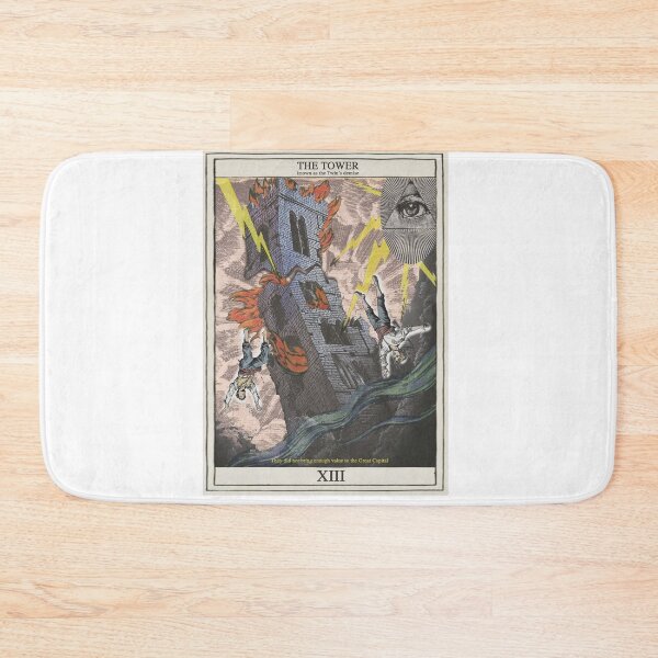 Item preview, The tower - tarot card designed and sold by Mabillon.