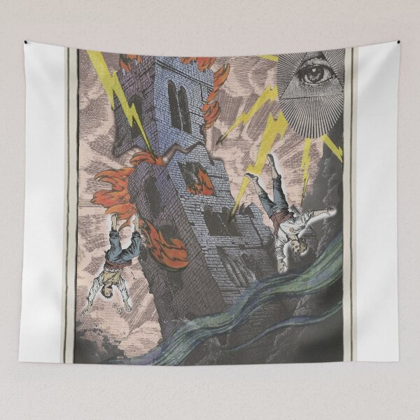 Item preview, The tower - tarot card designed and sold by Mabillon.
