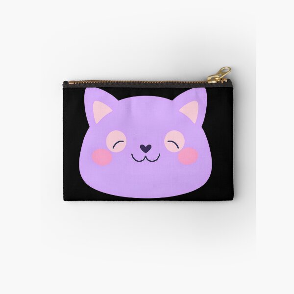 Item preview, Adorable Purple Cat Face designed and sold by Crush-Vogue.