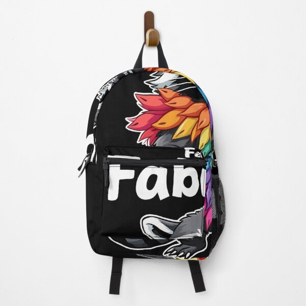 Item preview, Feral But Fabulous Rainbow Raccoon Pizza Humor designed and sold by Designer-Girl.