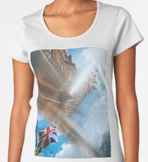 Union Jack, refracted. Women's Premium T-Shirt