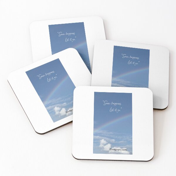 Item preview, "Snow happens. Let it go." designed and sold by CUTESTUFFnow.