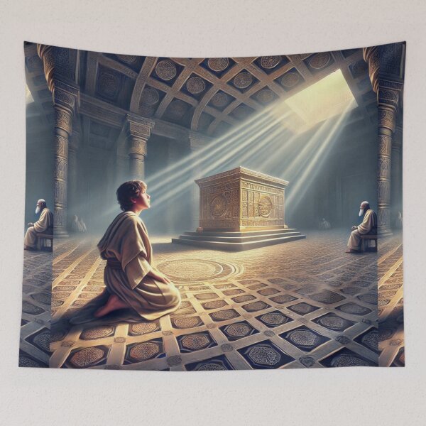 Item preview, The Calling of Samuel designed and sold by Meta2Physical.