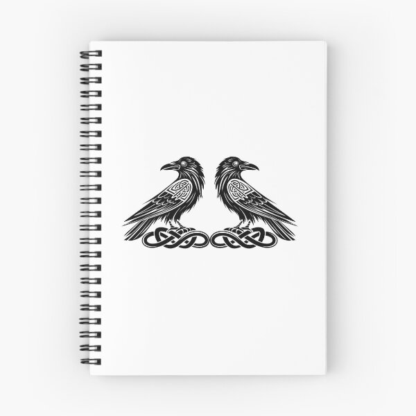 Item preview, Celtic Ravens - Look Both Ways designed and sold by CELTIC-DESIGNS.