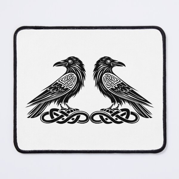 Item preview, Celtic Ravens - Look Both Ways designed and sold by CELTIC-DESIGNS.