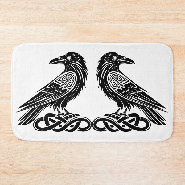 Item preview, Celtic Ravens - Look Both Ways designed and sold by CELTIC-DESIGNS.