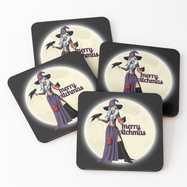 Item preview, Merry Witchmas – Festive Witch Holiday Design designed and sold by whereisOlga_.