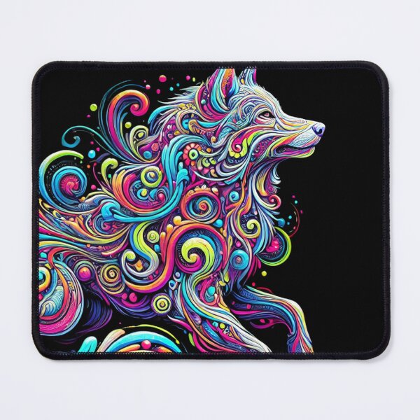 Item preview,  Ethereal Psychedelic Wolf designed and sold by becauseturkey.