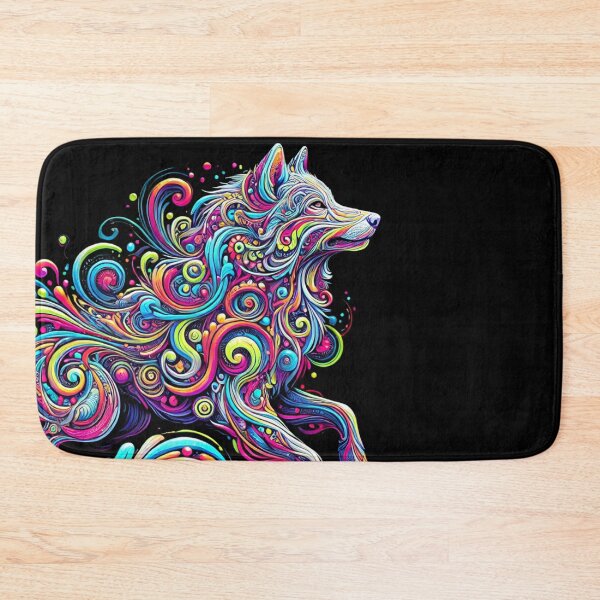 Item preview,  Ethereal Psychedelic Wolf designed and sold by becauseturkey.