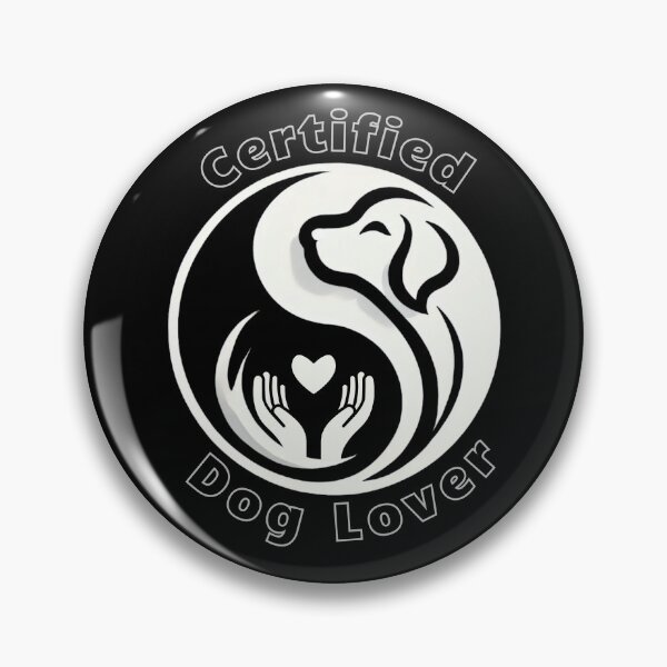 Item preview, Yin Yang Harmony Between Dog and Human. Certified Dog Lover Beauty Gift  designed and sold by IceBathDESIGNS.