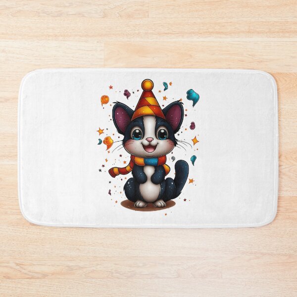 Item preview, Happy Cat Party designed and sold by BukkyStory.