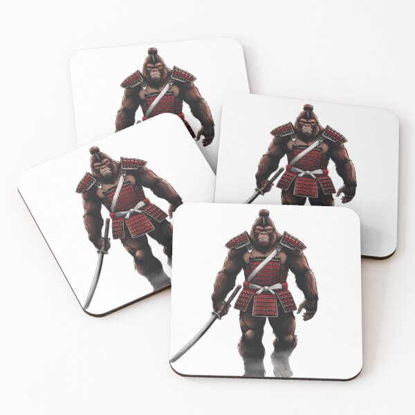 Item preview, Samurai Bigfoot Japanese Art  designed and sold by haitrieuic96.